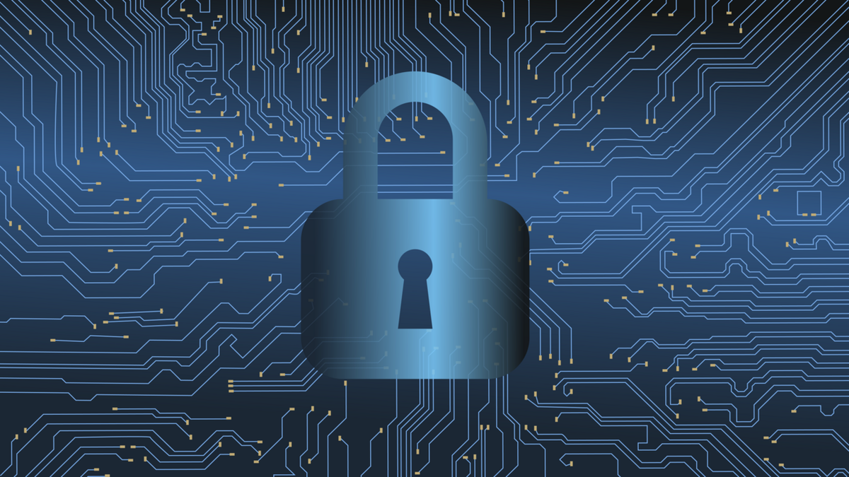 Padlock symbolizing cybersecurity and access control