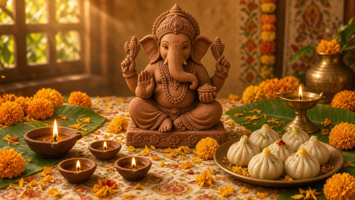 Vinayaka Chavithi 2026: Welcoming Ganesha With Clay, Leaves, and Community Joy