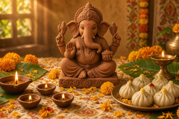 Vinayaka Chavithi 2026: Welcoming Ganesha With Clay, Leaves, and Community Joy