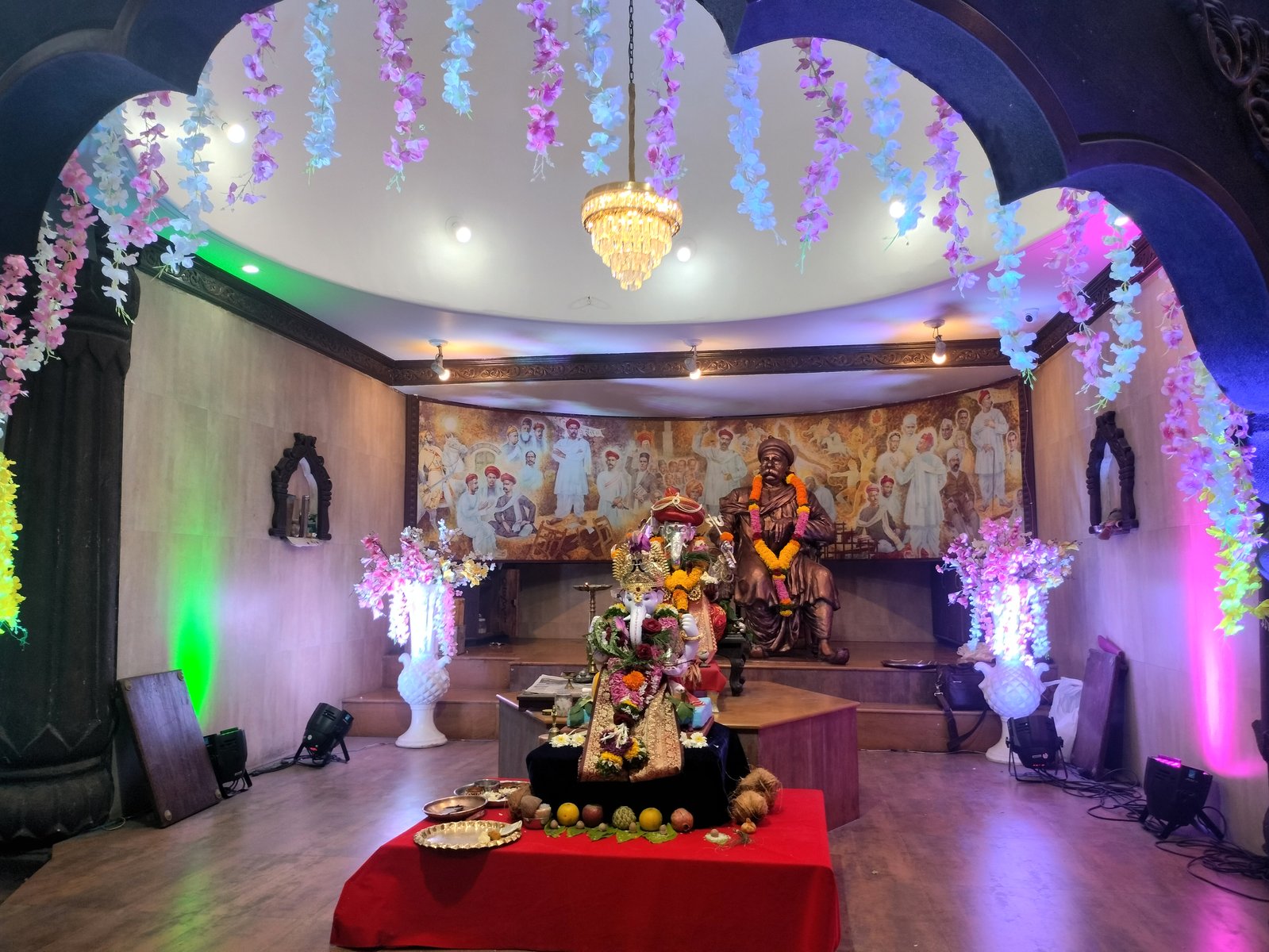 Kesari Wada public Ganeshotsav pandal in Pune